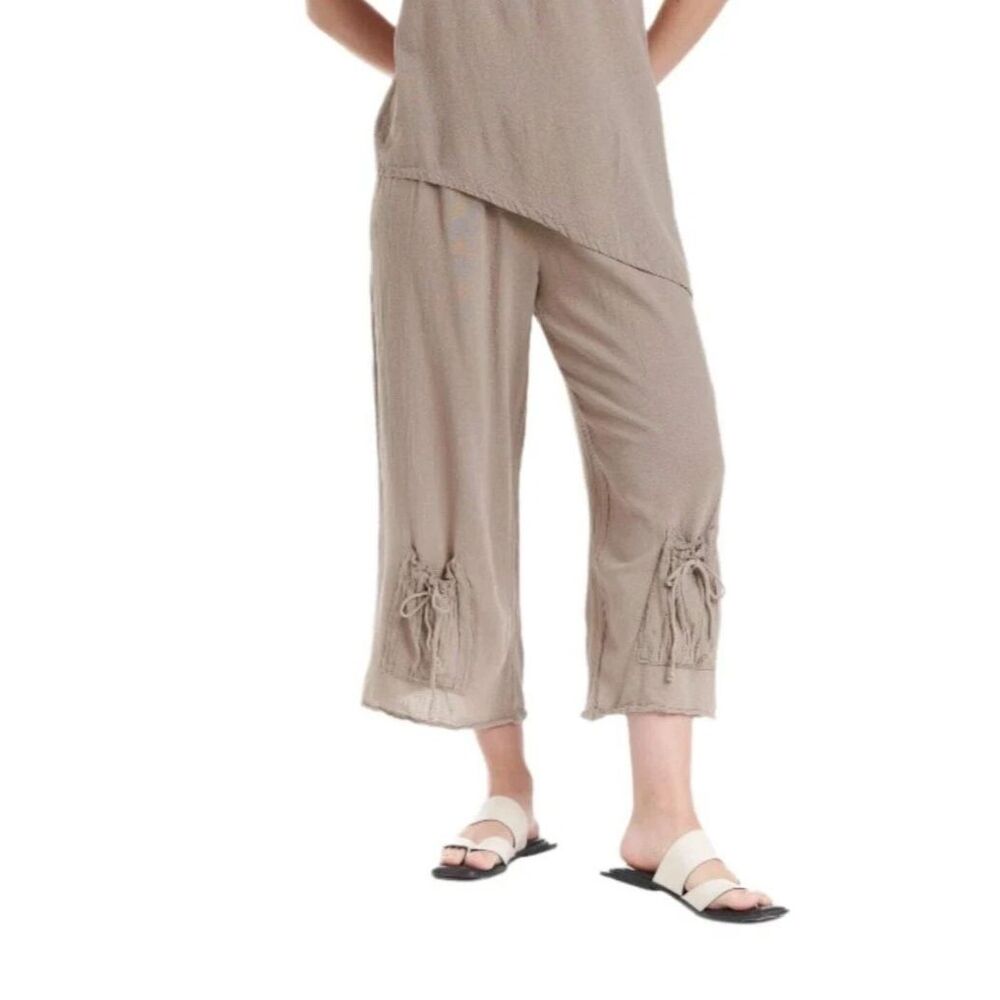 Oh My Gauze Sammy Pant in Beige, Size 3 (D2)